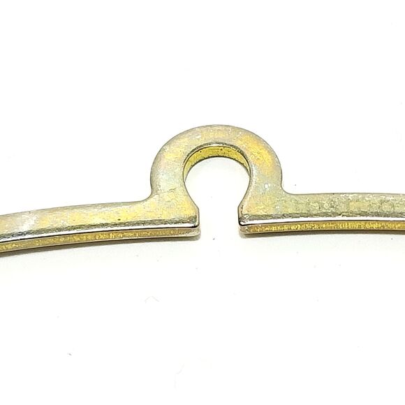 Vintage GIORGIO BRUTINI Gold Tone Tie Chain (2 1/2" x 2 1/2") #1281 - Picture 4 of 5